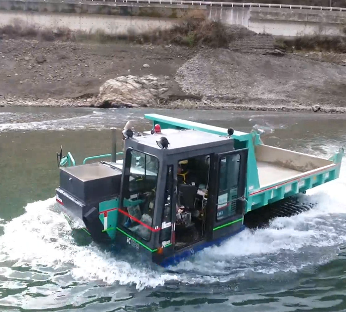 水陸両用キャリアダンプ