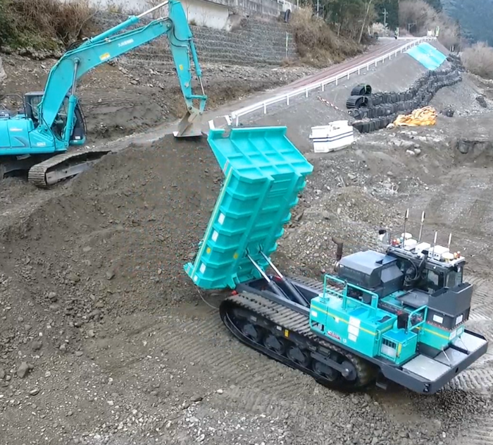 水陸両用キャリアダンプ