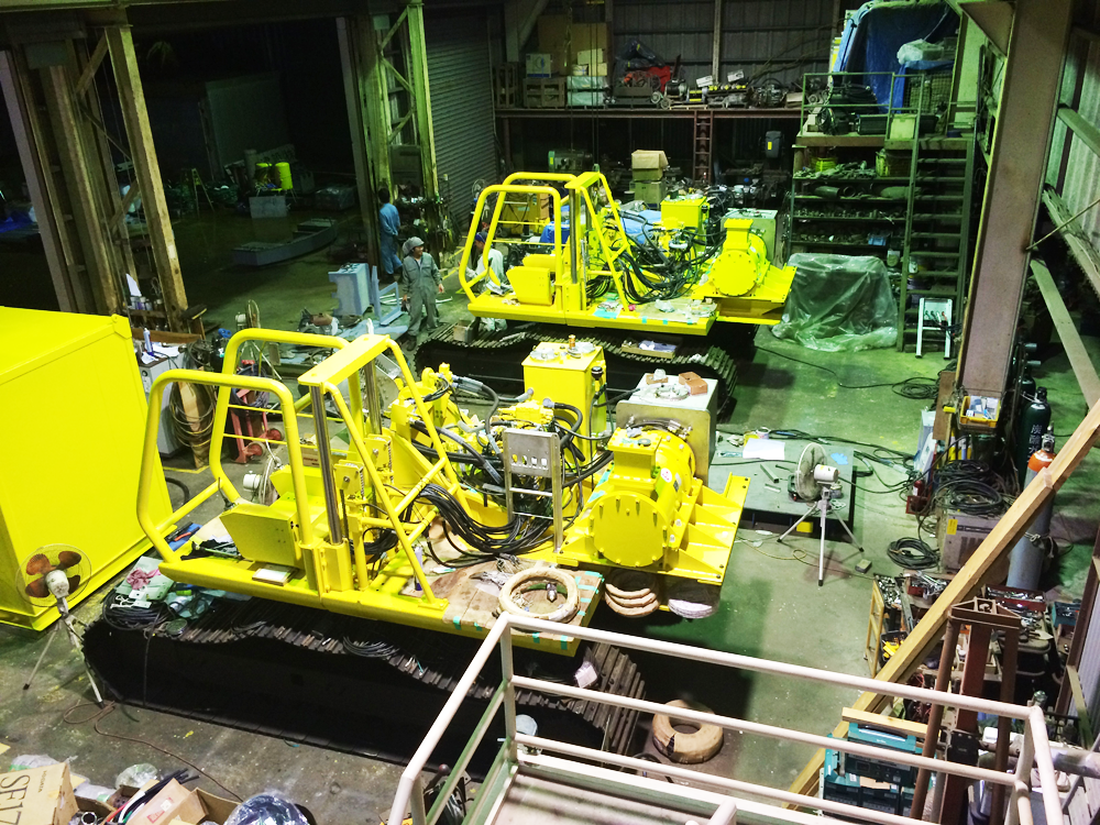 水中・水陸用建設機械製造