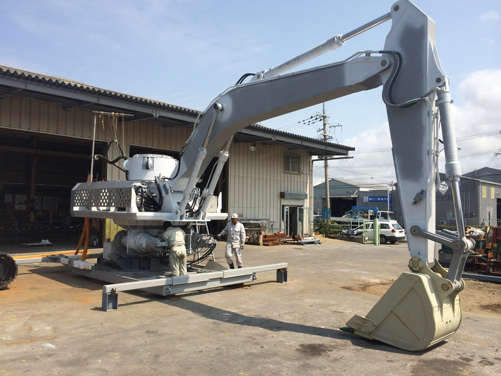 水中・水陸用建設機械製造